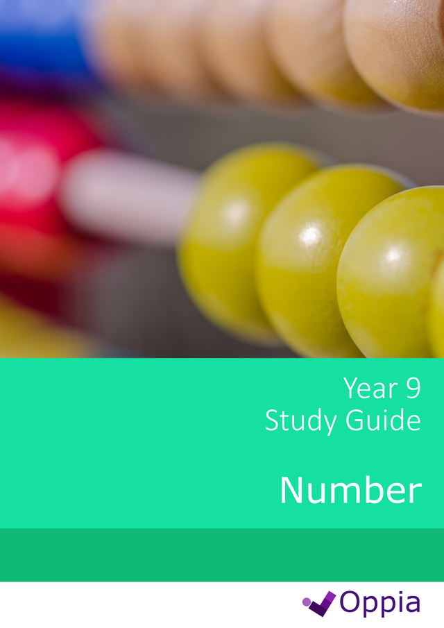 year-9-number-study-guide